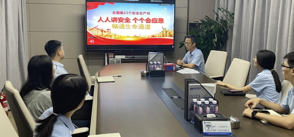 “人人講安全 個個會應(yīng)急——暢通生命通道”--南海鋁業(yè)應(yīng)用科技集團(tuán)安全生產(chǎn)月專題培訓(xùn)